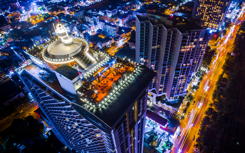 Thi Công Skylight Nha Trang | Rooftop Beach Club - 360° Skydeck-22