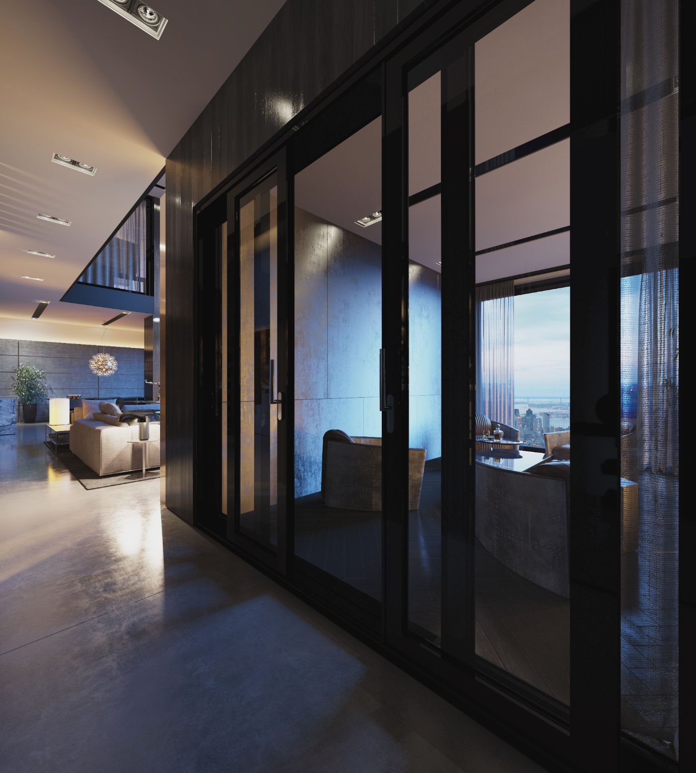 Thiết Kế Penthouse HongKong Tower Hà Nội 300m2-16